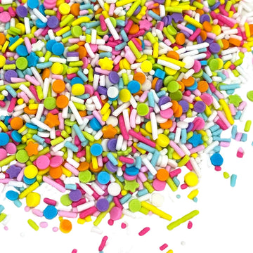 Manvscakes | 7.2 ounces of spring themed sprinkle confetti | Easter sprinkles | Edible sprinkles | Cookie sprinkles | Cake sprin