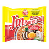 [Ottogi] Jin Ramen, Spicy Flavor - Korean Instant Ramen Noodle, Best Tasting Soup Traditional Instant Ramen (120G) - 4 Pack