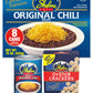 Skyline Chili Bundle Pack - 8 Cans of 15 oz Skyline Original Canned Chili with 1 Bag of 8 oz Skyline Oyster Crackers, Authentic 