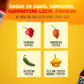 Chile Lengua de Fuego Spicy Trio Hot Sauce Variety Pack - Bhutila Fire, Turmeric  , Chicho-Ghost - 3-Pack Gift Set