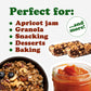 Food To Live Organic Dried Apricots, 8 Pounds — Non-Gmo, Kosher, Unsulfured, Raw, Vegan, Bulk