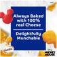 Pepperidge Farm Disney Mickey Mouse Cheddar Crackers, Snack Crackers, 6.6 Oz Bag