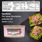 American Tuna Sushi-Grade Wild Alaskan Pink Salmon, Skinless & Boneless, 6 oz Cans, Pack of 6, MSC Certified, Sustainably Caught