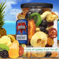 Dried Mixed Fruit With Prunes By It'S Delish, 2 Lbs (32 Oz) Jumbo Container | Snack Mix Of Prunes, Apricots, Plums, Apple Rings,