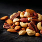 Jerrys Nut House Royal Mixed Nuts Snack Mix - Almonds, Cashews, Pecans, Hazelnuts, Macadamias - Roasted & Salted - 8oz