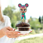 Seyal Cri Babes Cupcake Topper