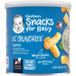 Gerber Snacks For Baby Lil Crunchies Baked Grain Snack (Ranch, Pack Of 6)