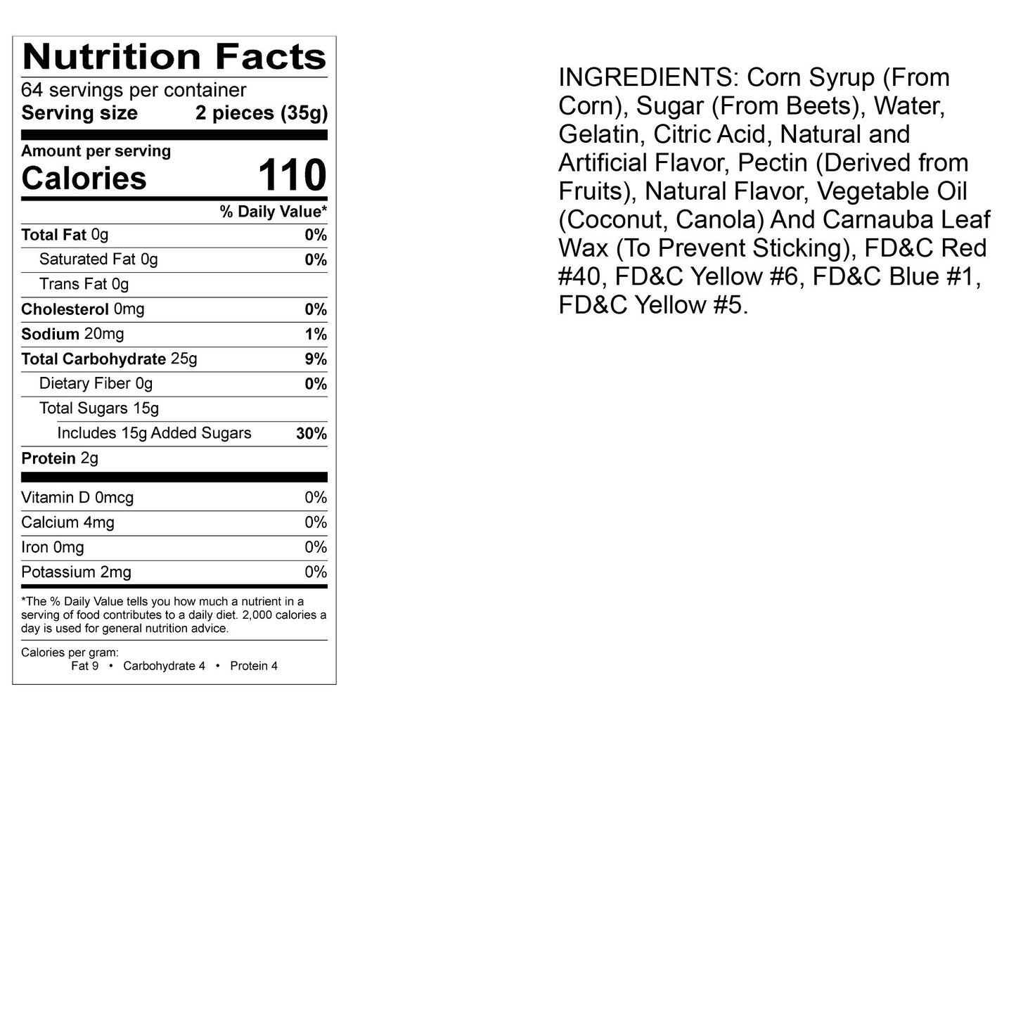 Albanese Candy, Large Assorted Fruit Gummi Butterflies, 80 Ounce (Pack of 1)