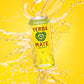 Guayaki Yerba Mate Energy Drink, Bravo Mango, Low Sugar, 150mg Caffeine, 15.5 Fl Oz, Pack of 12