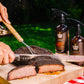 Spritz King Culinary Basting Spray: For Grilling, Smoky Aroma, Air Frying - Delicious Dark Bark, Flavorful Crust & Moisture-Sealing Power - Great On Meats Or Veggies - Variety Pack Of 2 (16 Oz Ea)