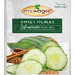 Mrs. Wages Sweet Pickles Refrigerator Mix, Easy Homemade Pickles, 1.9 oz Packet, Value Pack of 12