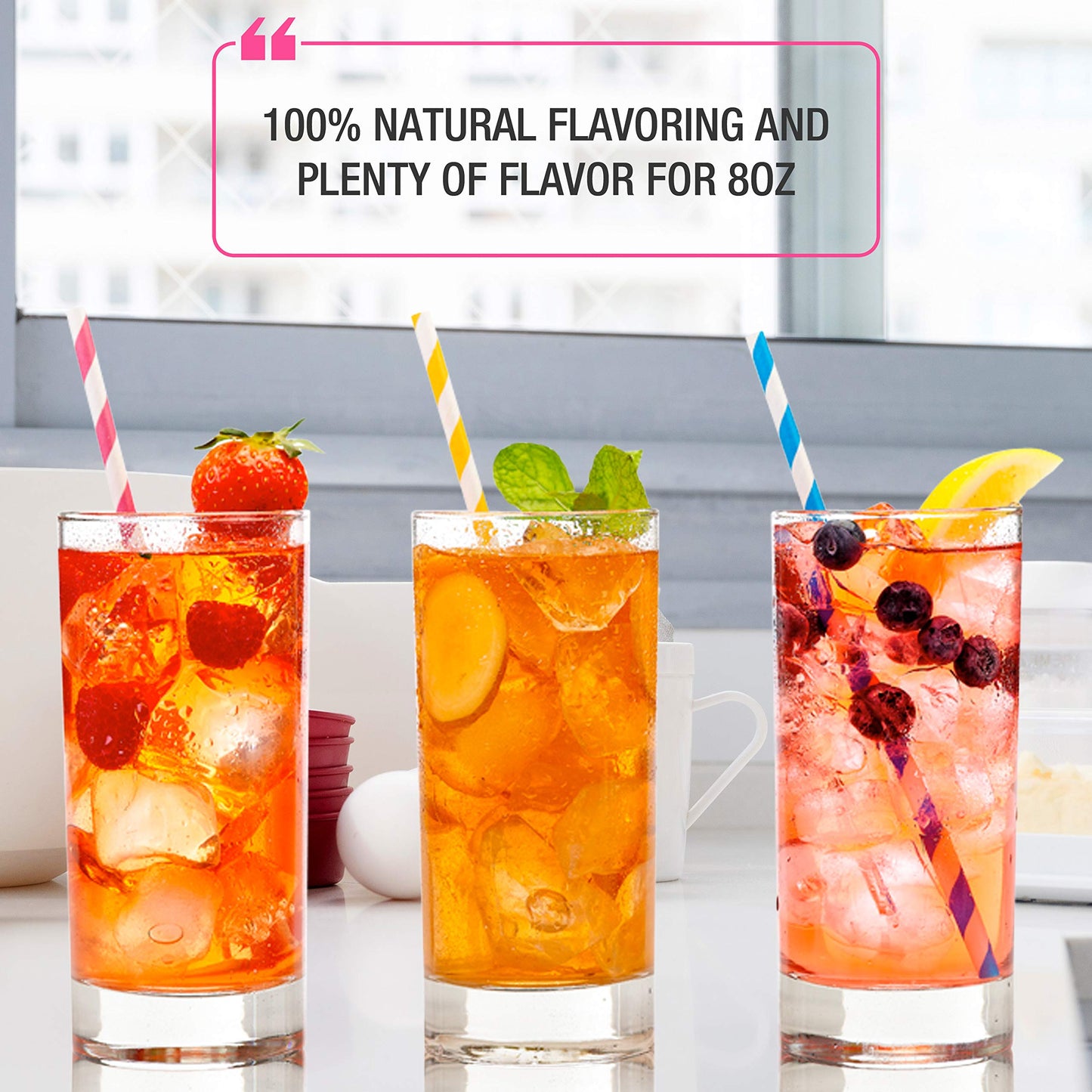 Brew La La Organic Green Tea, Natural Raspberry Flavor, 50 Double Chambered Bags, Low Caffeine, Gluten Free