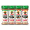 Savory & Spicy Combo Pack Of 4, Herbs, Spices And Seasoning Gift Set - Garlic Lovers, Everything Spicy, Taco Tuesday, Pizza - Enhanced All Natural & Healthy Spice Blend - Flavor God Seasonings
