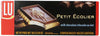 LU Cookies Le Petit Ecolier, The Little Schoolboy, 5.29 oz Boxes, Milk Chocolate, 6 pk