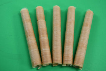 5-pack Clear 17mm Collagen snack sausage casings for 23 lbs of sausage. From Smokehouse Chef. USA Product
