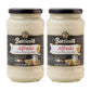Botticelli Alfredo Premium Italian Pasta Sauce, Gluten-Free, 14.5oz Jars (Pack of 2), Made with Real Italian Cheeses