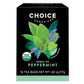 Choice Organic Teas Peppermint Herbal Tea - Caffeine Free - 48 Tea Bags - 16 Count (Pack of 3)