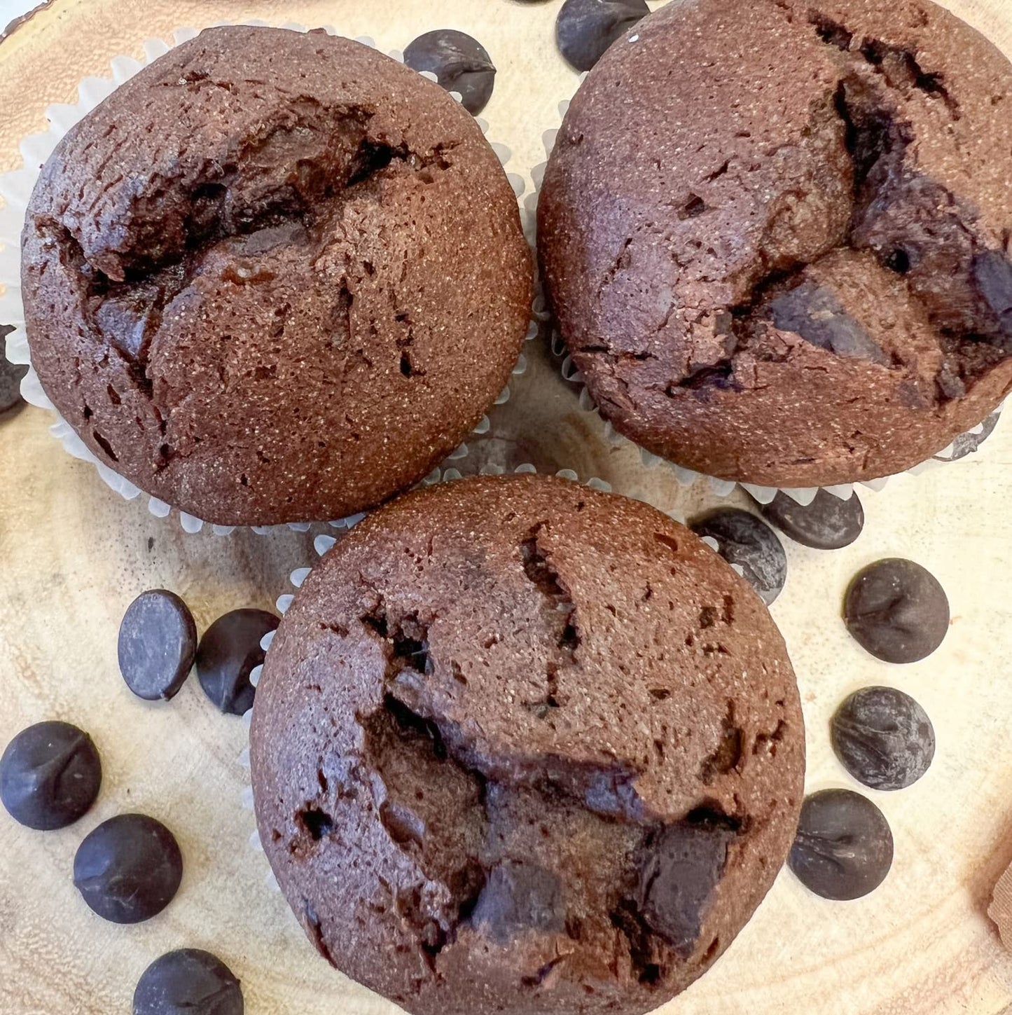 INBITE Gluten-Free Muffins | Double Chocolate | 6 Count | 25.2 Oz | Microwaveable, Lactose-Free, Kosher Pareve