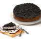 David's Cookies Cookies and Cream Cheesecake 10 - Pre-sliced 14 pcs. Extra Creamy Cheesecake, Fresh Bakery Dessert Great Gift Id