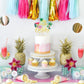 1 Pcs Flamingo Happy Birthday Cake Topper Glitter Palm Tree Turtle Leaf Flower Pineapple Flamingo Cake Pick Decorations For Tropical Hawaiian Luau Theme Baby Shower Kids Birthday Party Supplies
