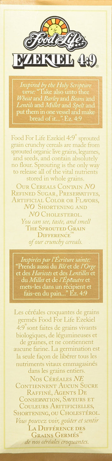 Ezekiel 4:9 Sprouted Whole Grain Cereal, Almond, 16 Ounce (Pack Of 6)