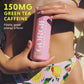 GORGIE Sugar-Free Natural Energy Drinks  Pink Lemonade (12 Pack) - Healthy Energy Drink - Natural Coffee Replacement with Green Tea Caffeine and Biotin  150mg Caffeine  Vegan  Low Calorie