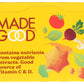 Madegood Organic Cheddar Star Puffed Crackers Multipack, 8.4 Oz