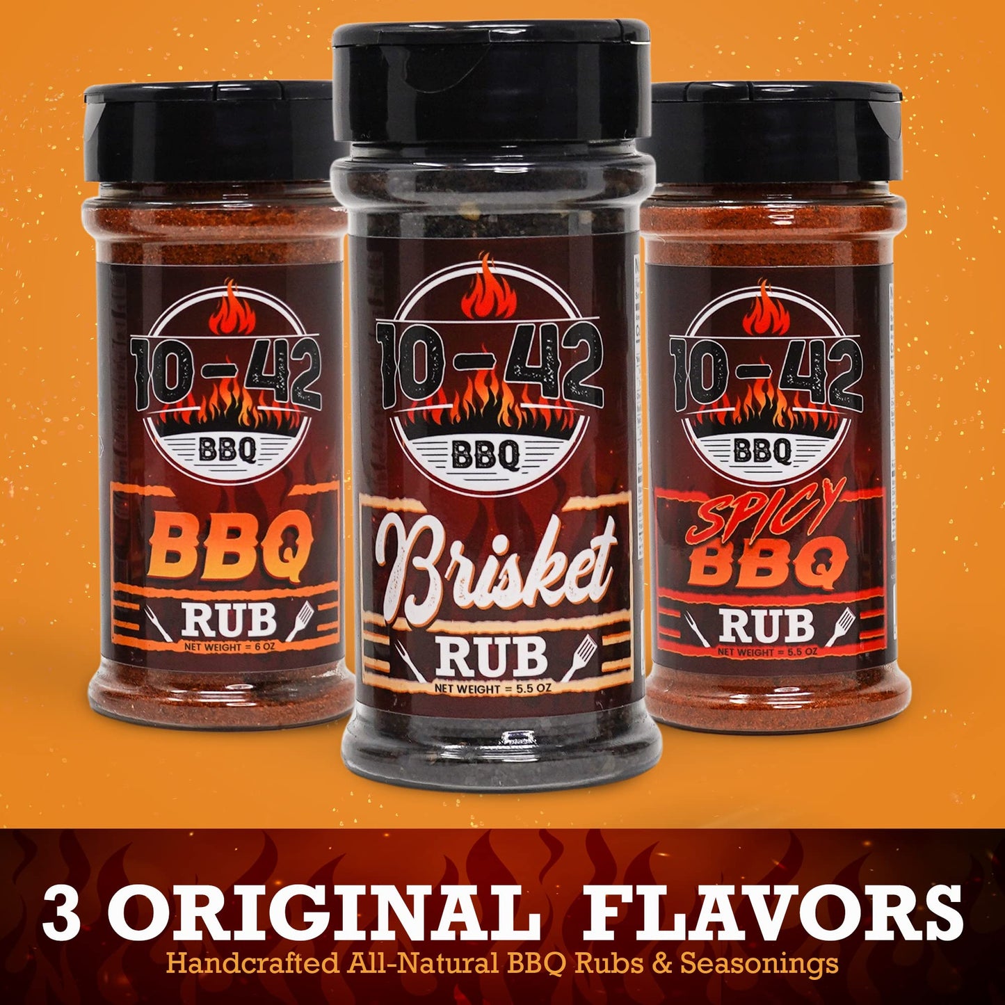 Five Star Seasonings BBQ Rub Seasoning - All Natural, No MSG, Low Sodium - 6 oz