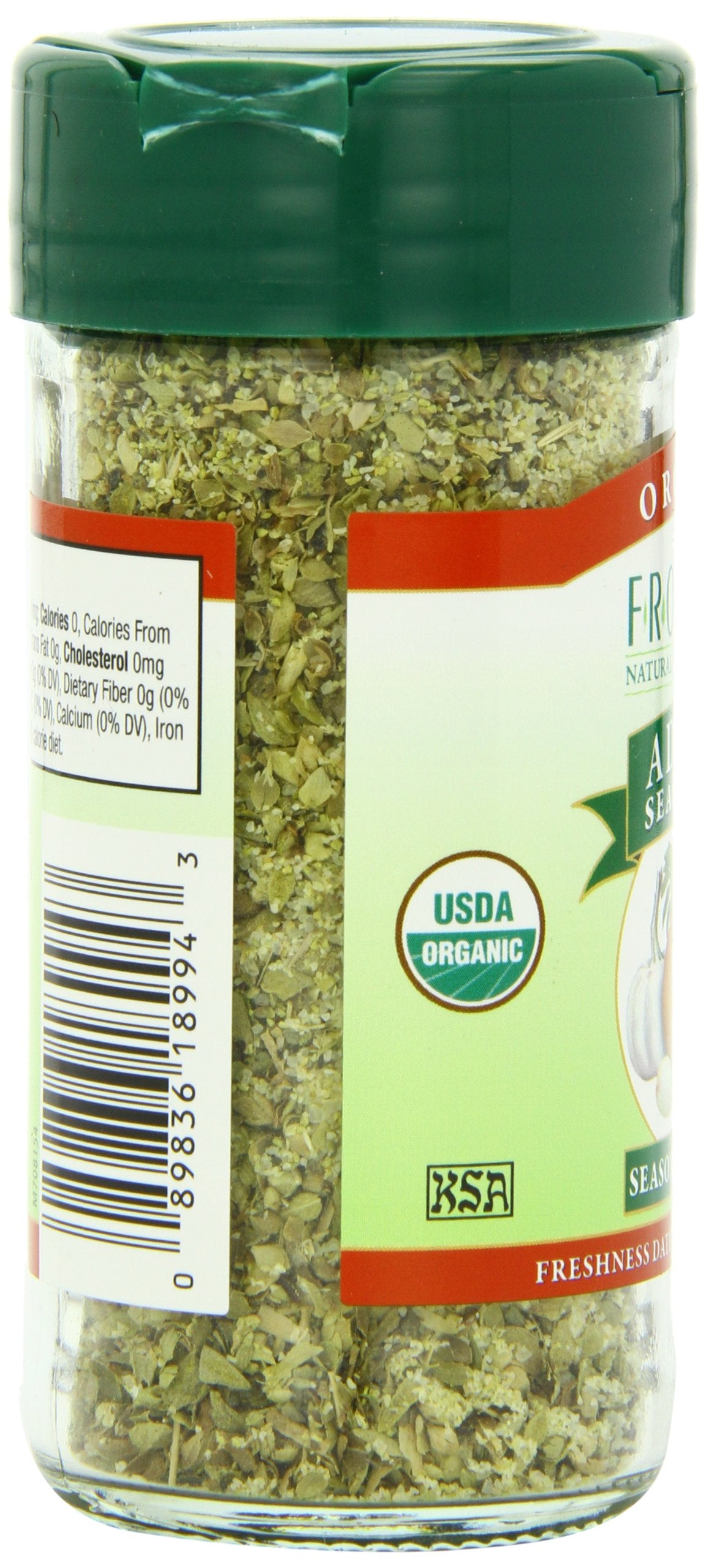Frontier Herb Adobo Seasoning Blend, Non Irradiated, 2.86 Ounces (Pack Of 12)