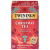 Twinings Christmas Black Tea Individually Wrapped Bags, 20 Count (Pack of 1), Aromatic Cinnamon & Clove, Caffeinated, Enjoy Hot 