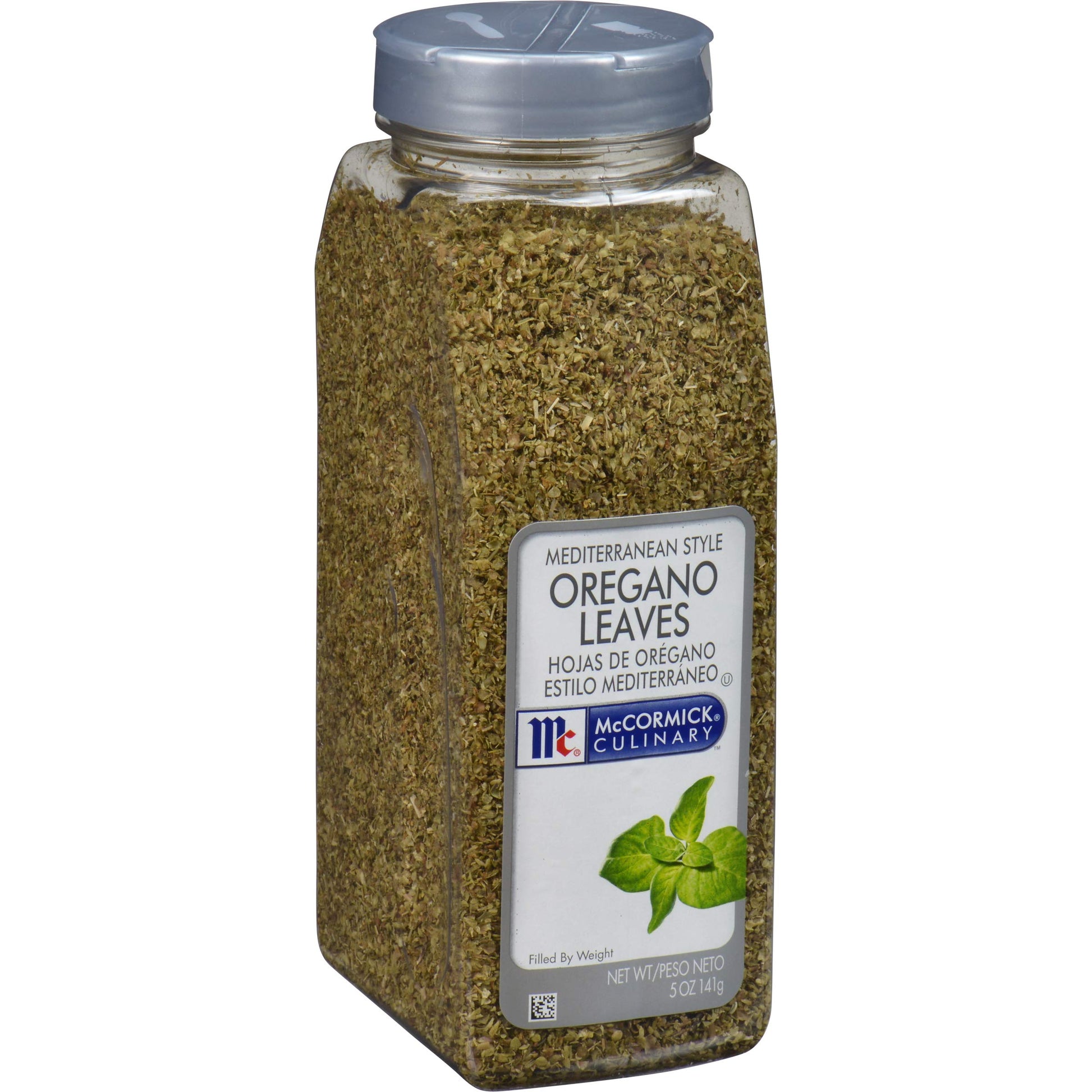 McCormick Culinary Mediterranean Style Oregano Leaves, 5 oz - One 5 Ounce Container of Dried Oregano Leaves, Best on Pizza, Soup