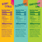 Daytrip Organic Sparkling Prebiotic Soda - Low Sugar, Low Calorie, 12-Pack Fruit Variety