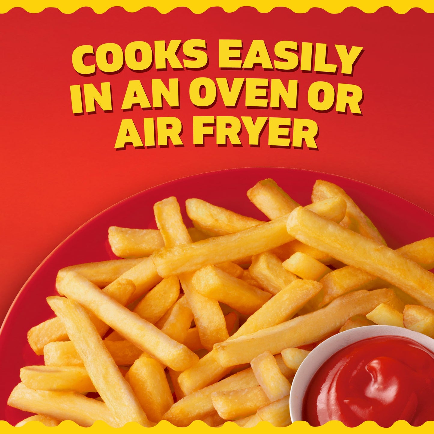 Ore-Ida Crispy Straight-Cut Fries French Fried Potatoes, 32 oz Bag
