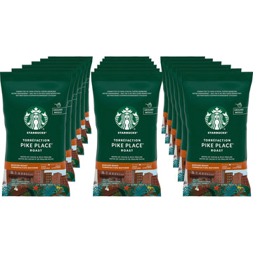 Starbucks, Sbk12411960, Pike Place Ground Coffee, 18 / Box
