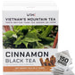 Vixi Cinnamon Tea Bags Blended With Black Tea, 150 Counts, Vietnam'S Mountain Tea, Herbal Tea, Bold Flavored, Taste Like Chai Te