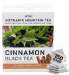 Vixi Cinnamon Tea Bags Blended With Black Tea, 150 Counts, Vietnam'S Mountain Tea, Herbal Tea, Bold Flavored, Taste Like Chai Te