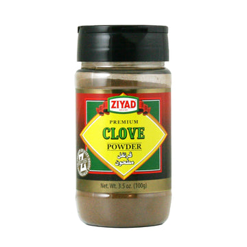 Ziyad Shaker Clove Powder, Ready For Baharat, Lebanese Spice Blends, No Additives, No Preservatives, 3.5Oz