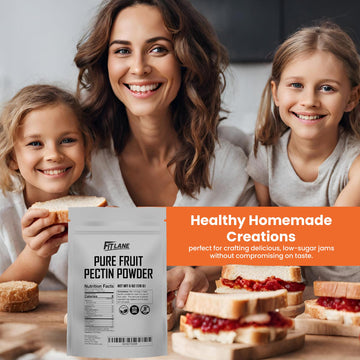 No Sugar Pectin For Canning Jam 6 Oz - Pure Universal Citrus Pectin Powder With No Additives - Make Homeade Jellies Without Adde