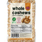 Spicy World Raw Cashews Whole 2 Pound (32oz) - Non-GMO, Unsalted, Natural & Pure Whole Cashews - Great for Pesto, Salads, Baking