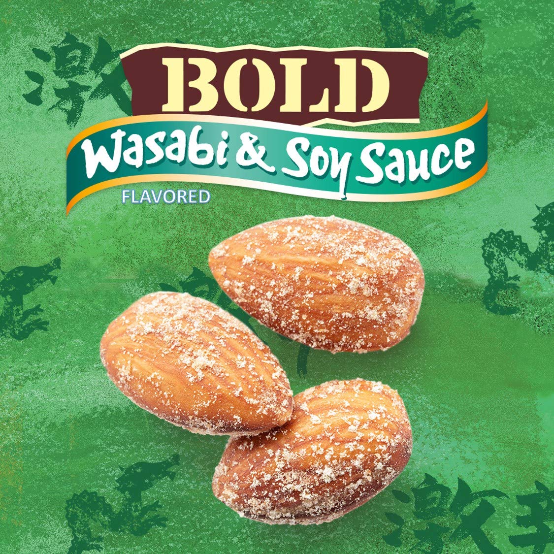 Blue Diamond Almonds, Bold Wasabi & Soy Sauce, 6 Ounce (Pack of 6)