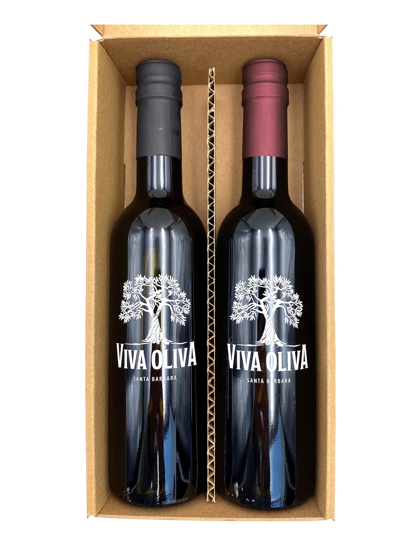 Viva Oliva Gift Set - Tuscan Herb Infused Olive Oil & Aged Balsamic Vinegar - 12.7 Fl Oz (Pack of 2)