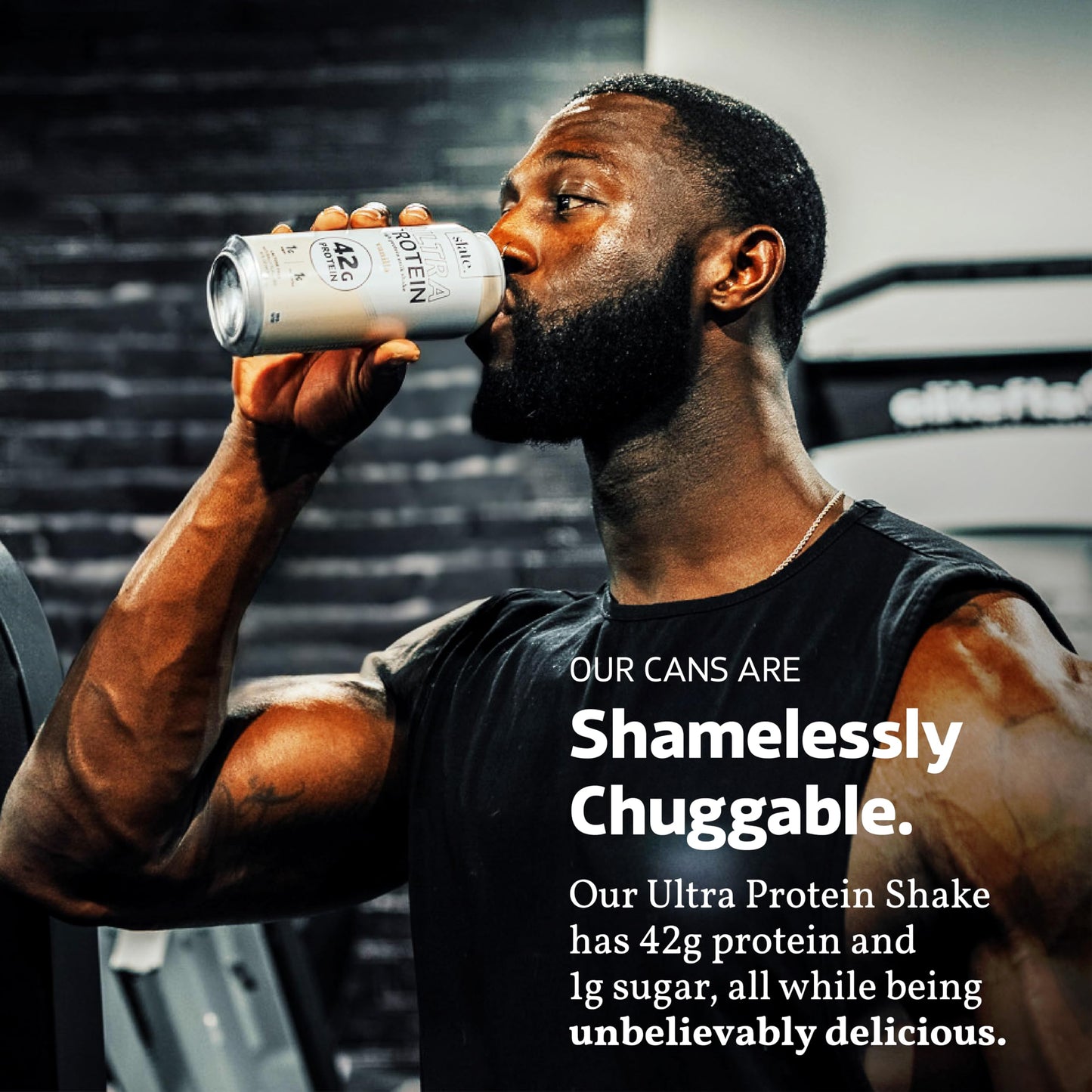 Slate Milk - Ultra High Protein Shake - Vanilla - 42g Protein  2g Sugar  190 Calories  2g Net Carbs - Lactose Free - No Added Sugar  No Seed Oils - Breakfast Boost  Post Workout - 15 fl oz  12 Cans
