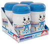 Mentos Sugar-Free Chewing Gum  Fresh Mint Flavor  Winter Edition Snowman Bottle  Holiday Stocking Stuffer  Secret Santa  50 Count (Pack of 4)