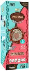 Chocke-Obleas Amaranth Wafer filled with Sugar Free Turin chocolate (Pack of 10) / Chocke-Obleas de Amaranto rellenas de chocola