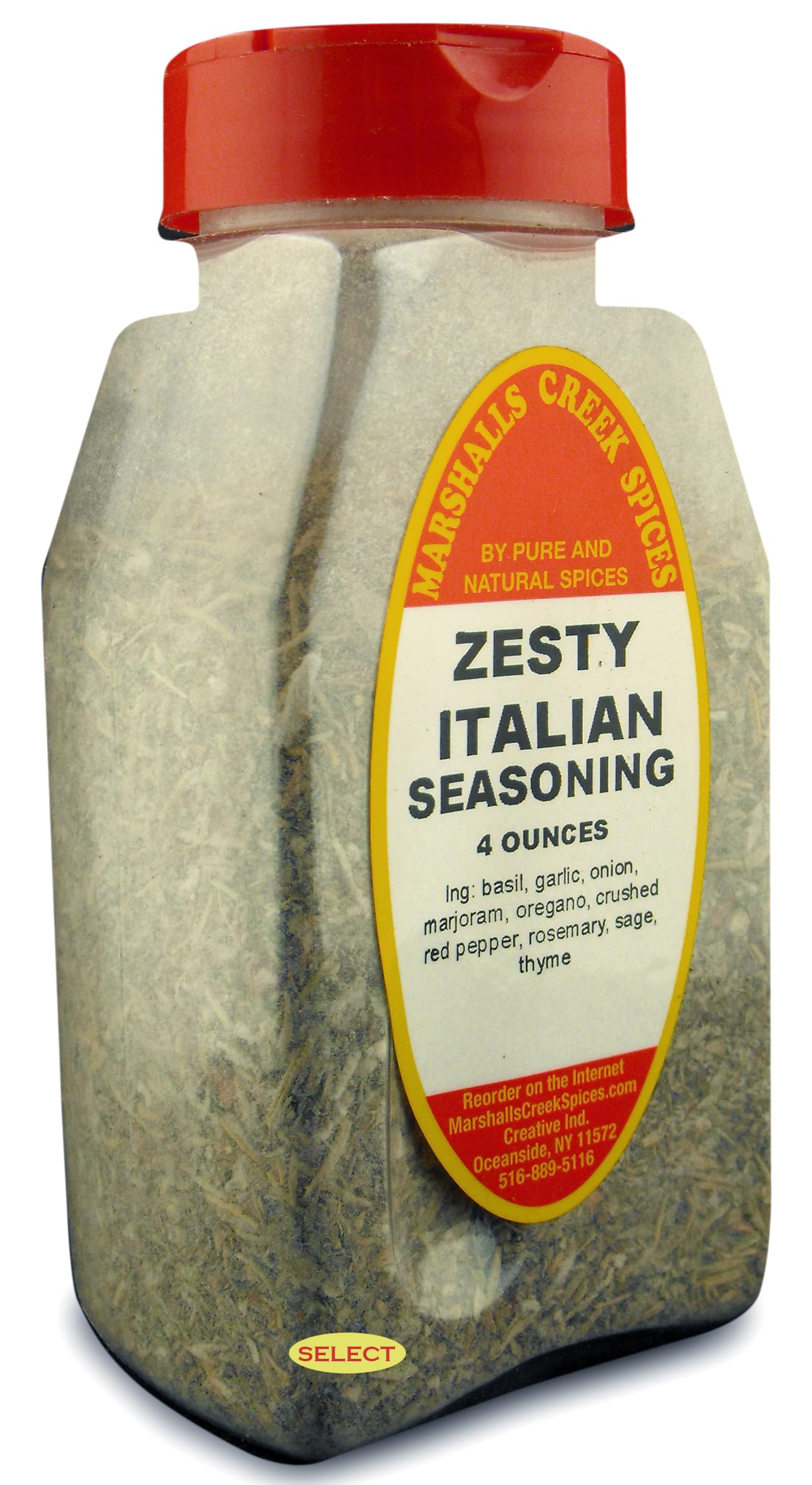 Marshalls Creek Select Spices ZESTY ITALIAN SEASONING 4 oz.