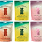 Candy People VegoBears Vegan Gummy Bears Variety Pack - Organic Gummy Bears  Vegan Gummies  Organic Candy  Gelatin-Free Gummies (Pack of 6)