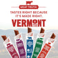 Vermont Smoke & Cure Smoked Beef Sticks - Portable Meat Snack - 1oz - 24 Count