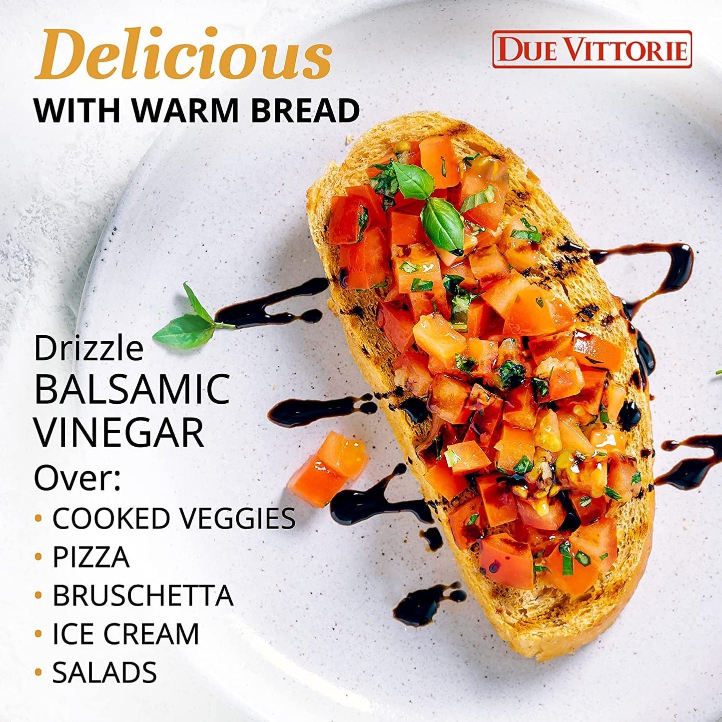 Due Vittorie Oro Gold Balsamic Vinegar of Modena - 8.45 Fl Oz (250ml) - White-a03