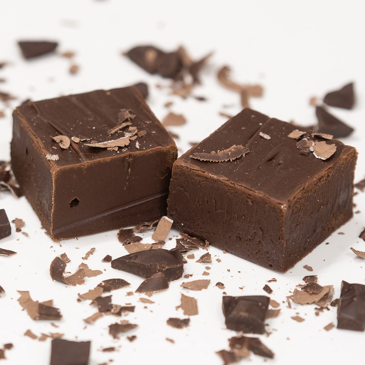 Valley Fudge Dark Chocolate Artisan Fudge, Gourmet Candy, Half Pound Package