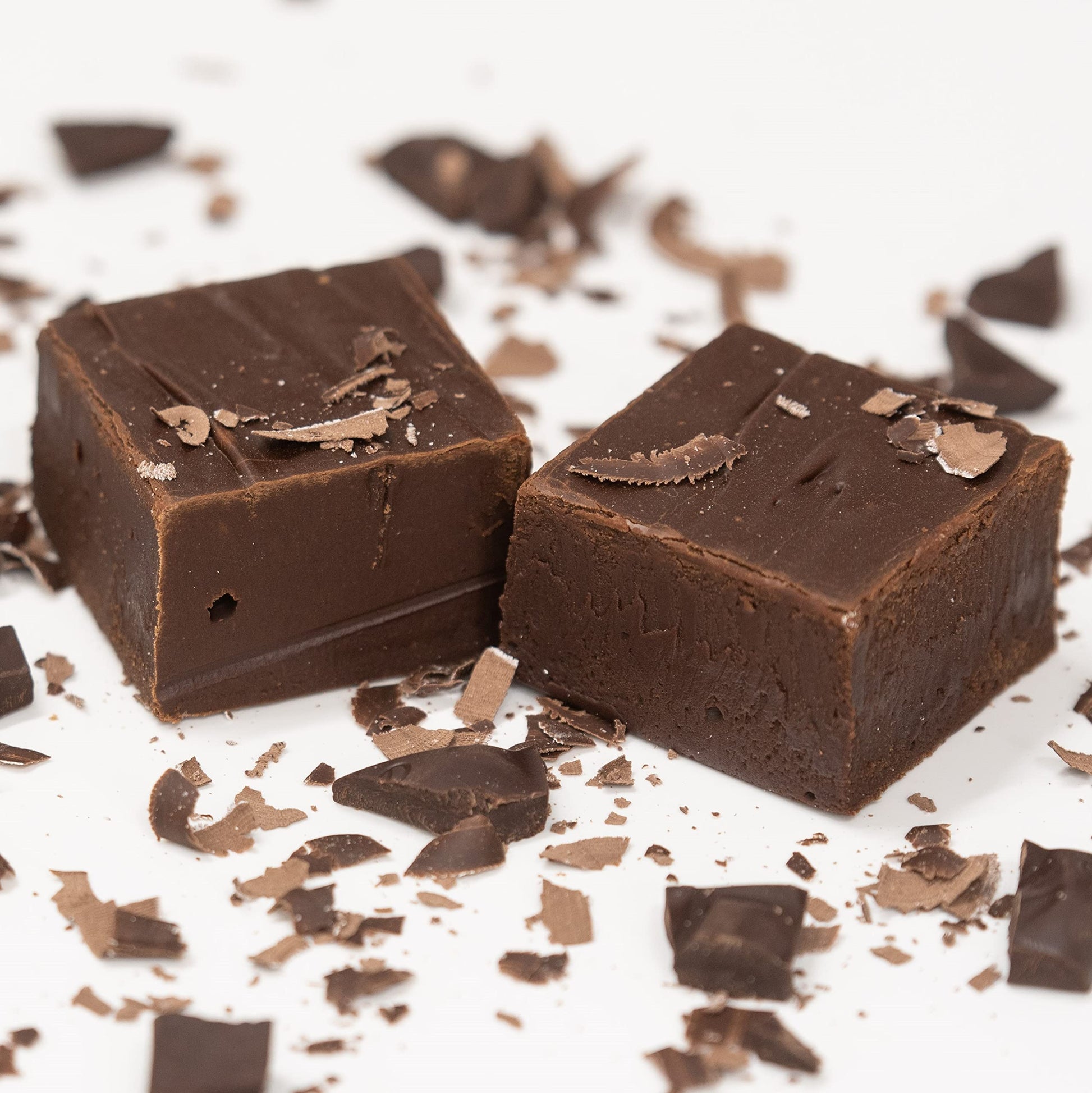 Valley Fudge Dark Chocolate Artisan Fudge, Gourmet Candy, Half Pound Package